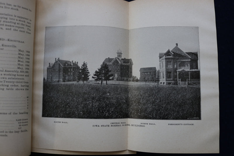1894 IOWA OFFICIAL REGISTER - HARDCOVER BOOK - K 1767