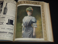 1906 JANUARY-JUNE LE THEATRE MAGAZINE BOUND VOLUME - 12 ISSUES - KD 2278F