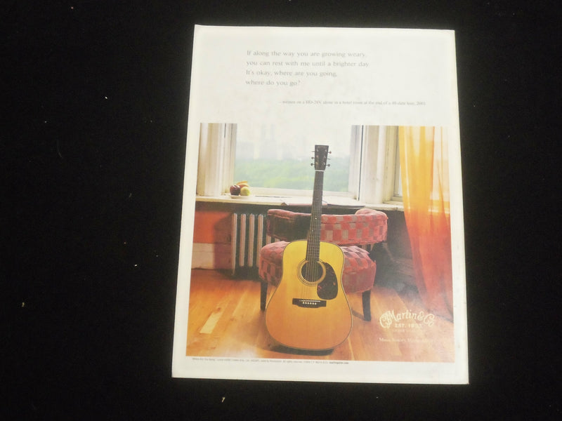 2005 MAY PERFORMING SONGWRITER MAGAZINE - PASSING IT ON - ST 7029