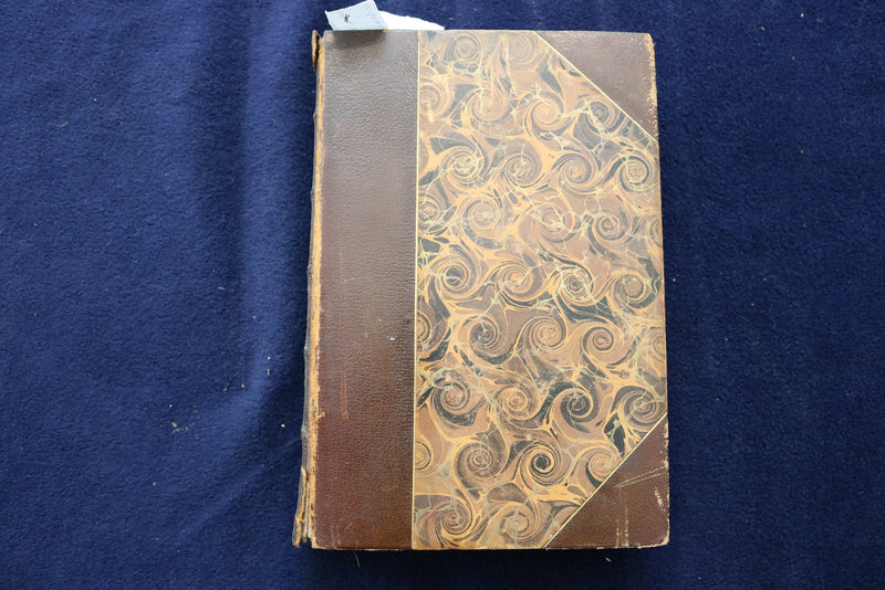 1891 BOSWELL'S LIFE OF JOHNSON HARDCOVER BOOKS - LOT OF 6 VOLUMES - KD 9449