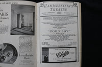 1929 JANUARY 21 GOOD BOY PROGRAM - HAMMERSTEIN'S THEATRE - K 1951