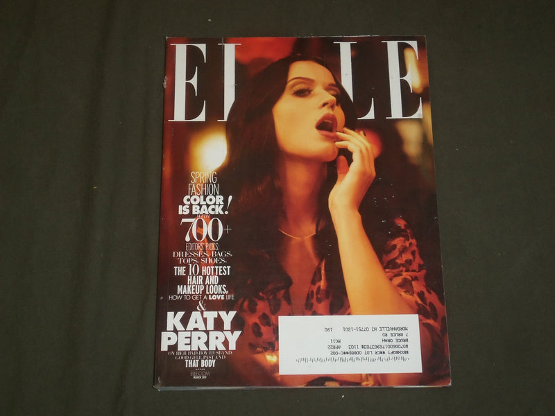 2011 MARCH ELLE MAGAZINE - KATY PERRY COVER - B 1869