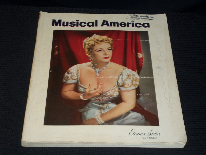 1958 FEBRUARY MUSICAL AMERICA MAGAZINE - ELEANOR STEBER FRONT COVER - E 5978