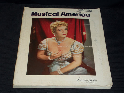 1958 FEBRUARY MUSICAL AMERICA MAGAZINE - ELEANOR STEBER FRONT COVER - E 5978