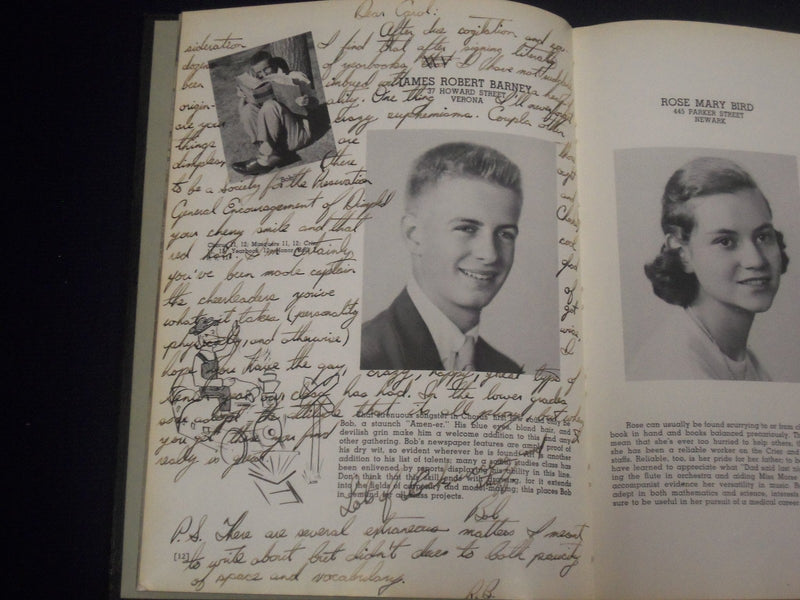 1953 LA CAMPANILLA COLLEGE HIGH SCHOOL YEARBOOK - MONTCLAIR NEW JERSEY - YB 277