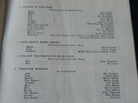 1940-1942 PLAYBILL PROGRAMS LOT OF 2 FEATURING GENE BARRY - J 3890