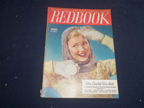 1948 JANUARY REDBOOK MAGAZINE - WIVES SHOULDN'T WEAR HALOS - SP 6257N