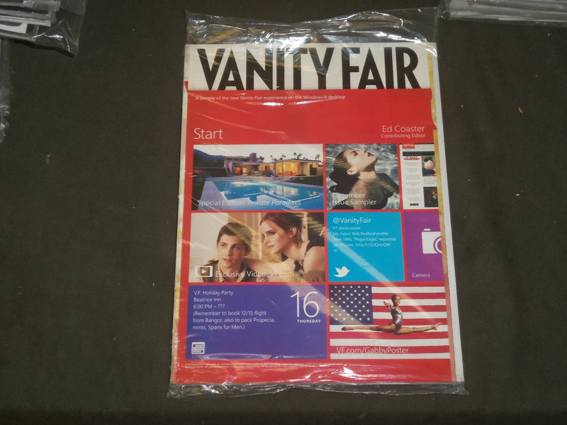 2012 DECEMBER VANITY FAIR MAGAZINE - KATE MOSS - B 2474