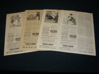 1900 THE MAIL AND EXPRESS ILLUSTRATED MAGAZINE LOT OF 4 - NEW YORK - NP 2399R