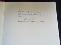 2000 A WALK TOWARD OREGON BOOK SIGNED BY ALVIN M. JOSEPHY JR. - KD 5544