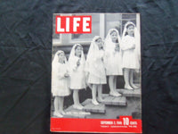 1940 SEPTEMBER 2 LIFE MAGAZINE - DIONNE QUINTUPLETS - L 198