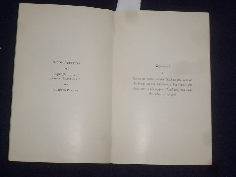 1935 I AM! I CAN! I WILL! BY JACQUES HONDORUS SOFTCOVER BOOK - J 9602