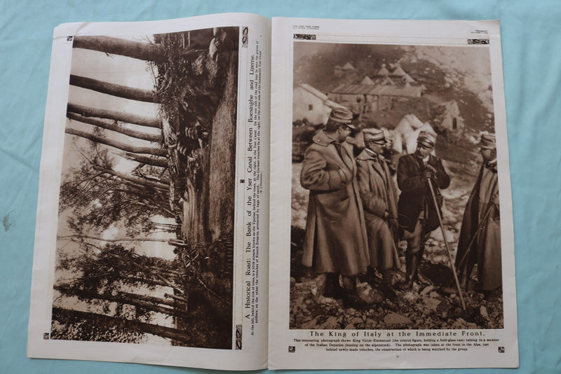 1915 OCTOBER 7 NEW YORK TIMES MID-WEEK PICTORIAL - KING ALBERT I - NP 9115