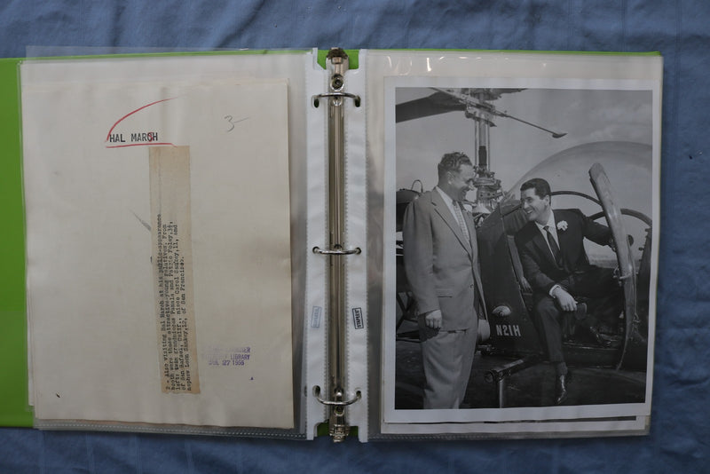 1950'S PUBLICITY PHOTOS ALBUM - FREDERICK MARCH - 43 PHOTOS - #106