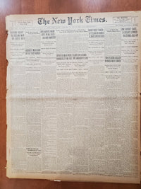 1921 FEBRUARY 27 NEW YORK TIMES - DRY AGENTS SWEEP CITY IN BIG RAID - NT 8128