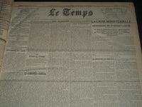 1932 JANUARY-MARCH LE TEMPS FRENCH NEWSPAPER BOUND VOLUME - VB 6