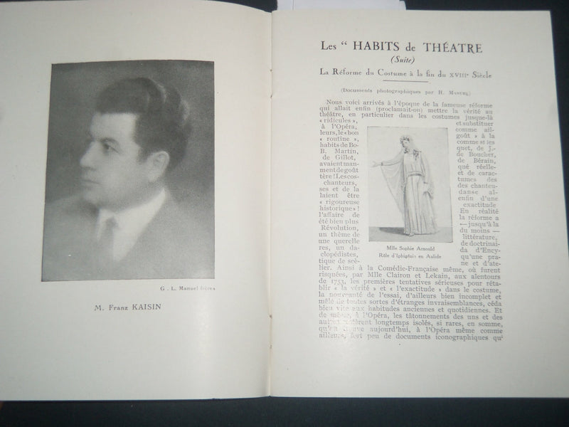 1930 ACADEMIE NATIONALE DE MUSIQUE DANSE PROGRAM - ROMEO ET JULIETTE - J 4215