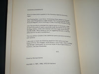 1975 SATURDAY NIGHT POEMS 1960-1961 BOOK BY BILL BERKSON - SOFTCOVER - KD 5427