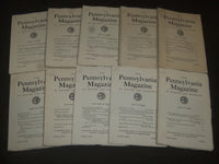 1952-1967 THE PENNSYLVANIA MAGAZINE LOT OF 22 DIFFERENT ISSUES - O 1805