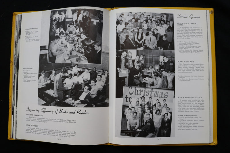 1957 THE CRAFTSMAN TILDEN TECHNICAL HIGH SCHOOL YEARBOOK - CHICAGO, IL - YB 3526