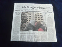 2022 MARCH 15 NEW YORK TIMES -DESPITE TALKS, ATTACKS BROADEN, DEVASTATION MOUNTS