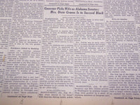 1937 AUGUST 19 NEW YORK TIMES - MRS. GRAVES TO SUCCEED BLACK - NT 3024