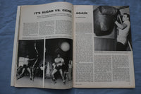 1957 APRIL 29 SPORTS ILLUSTRATED MAGAZINE - SUGAR RAY ROBINSON COVER - ST 5505F