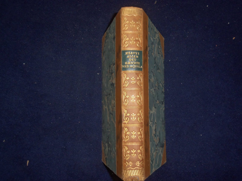 1935 DET HAENDTE VED AQUILA HARDCOVER BOOK BY HERVEY ALLEN -DUTCH TEXT - KD 9043
