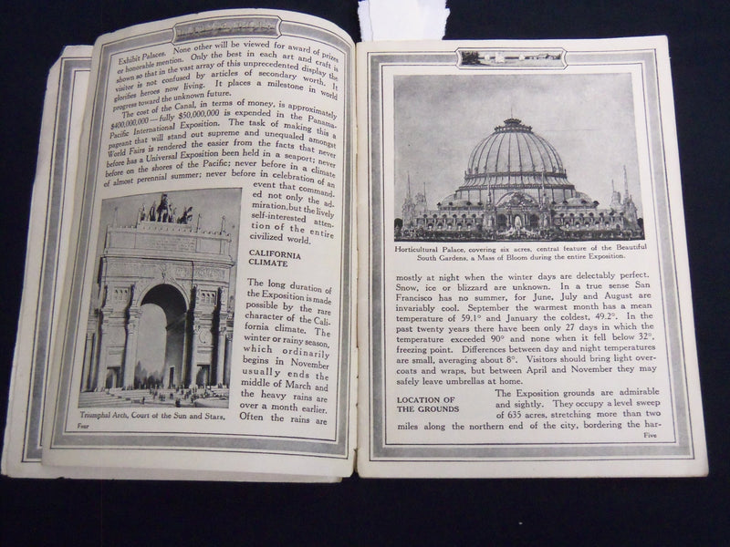 1915 CALIFORNIA AND THE EXPOSITIONS BOOK - UNION PACIFIC SYSTEM - J 8552