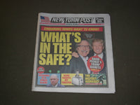 2018 AUGUST 24 NEW YORK POST NEWSPAPER - DONALD TRUMP & DAVID PECKER