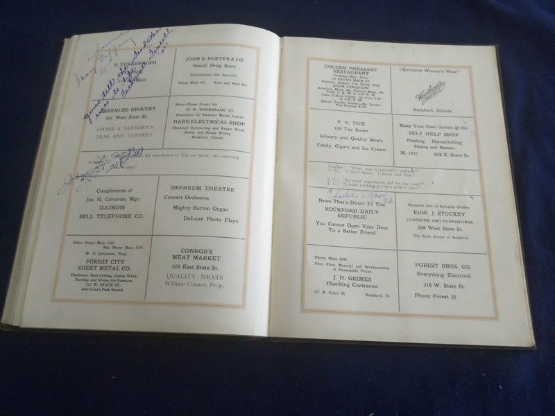 1925 THE THOMIST ST. THOMAS HIGH SCHOOL YEARBOOK - ROCKFORD, ILLINOIS - YB 2624