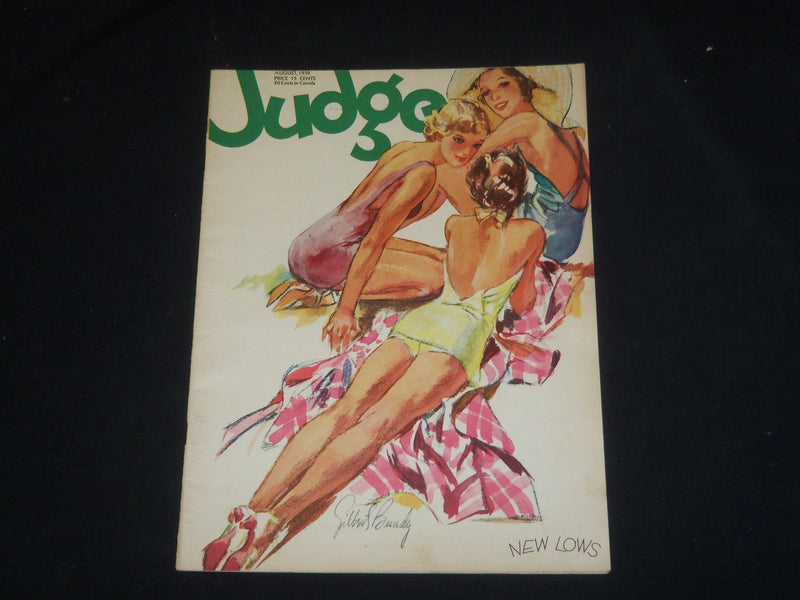 1932 AUGUST JUDGE MAGAZINE - NEW LOWS - ST 5741