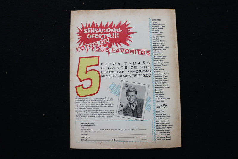1962 MAY CINE ALBUM MAGAZINE - SUSAN HAYWARD COVER - E 25342