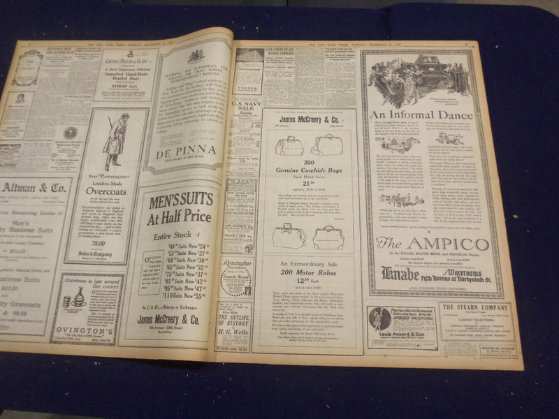 1920 DECEMBER 21 NEW YORK TIMES - BISHOP BURCH DIES ON WALK - NT 8497