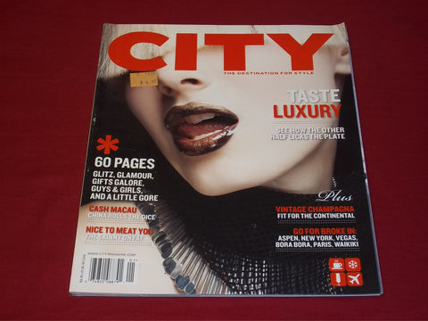 2006 DEC/2007 JAN CITY MAGAZINE ISSUE NO. 45 - GREAT COVER - FASHION - RC 408