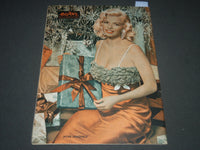 1957 DEC 31 ECRAN MAGAZINE - JAYNE MANSFIELD BACK COVER - NATILIE WOOD - SP 5798