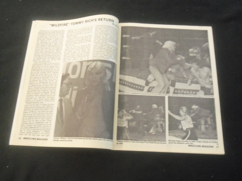 1981 AUGUST THE RING'S WRESTLING MAGAZINE - TOMMY RICH - MOOLAH - B 5529U