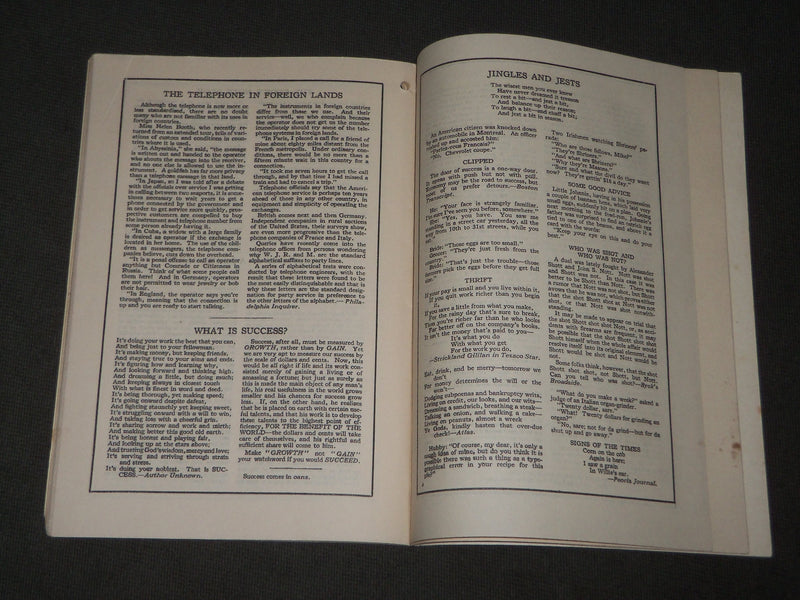1927 EVERY DAY ALMANAC AND HOME HELPS - BRATTLEBORO, VERMONT - J 2804