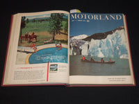1959-1960 THE MOTOR LAND MAGAZINE BOUND VOLUME - 12 ISSUES - KD 705C