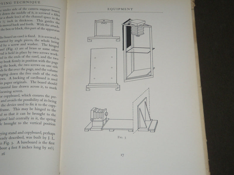 1940 COPYING TECHNIQUE BY FRANK FRAPRIE & ROBERT MORRIS BOOK - KD 3787