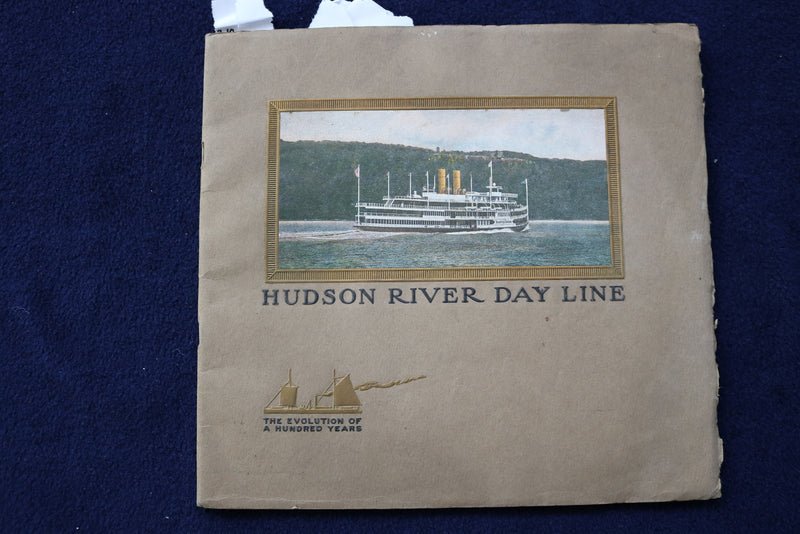 1907 HUDSON REIVER DAY LINE GUIDE SOFTCOVER BOOK - K 901