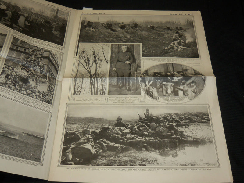 1915 JUNE 6 NEW YORK TIMES PICTURE SECTION - ARMY & NAVY BASEBALL - NP 5481