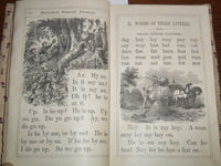 1875 NATIONAL SCHOOL PRIMER PRIMARY WORD BUILDER BOOK BY J. M. WATSON - K 2018