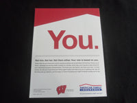 2008 OCTOBER 11 FOOTBALL PROGRAM - UNIV OF WISCONSIN VS PENN STATE UNIV- B 5534L