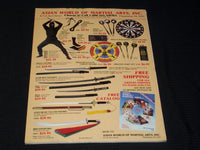 1987 NOVEMBER BLACK BELT MAGAZINE - CHUCK NORRIS' STYLE FRONT COVER - E 7804