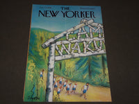 1961 JULY 15 MAY NEW YORKER MAGAZINE FRONT COVER ONLY - GREAT ART FOR FRAMING