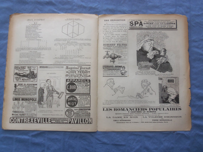 1899 DEC 9 LE SOURIRE MAGAZINE - ILLUSTRATED COMEDY - FRENCH TEXT - SP 4864B