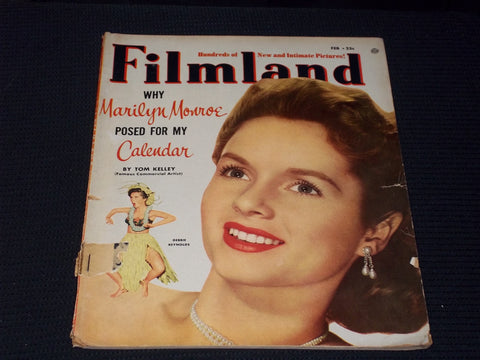 1954 FEBRUARY FILMLAND MAGAZINE - DEBBIE REYNOLDS FRONT COVER - E 15238