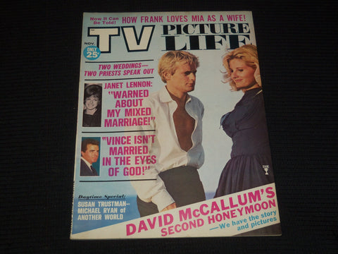 1965 NOVEMBER TV PICTURE LIFE MAGAZINE - DAVID MCCALLUM COVER - E 16207