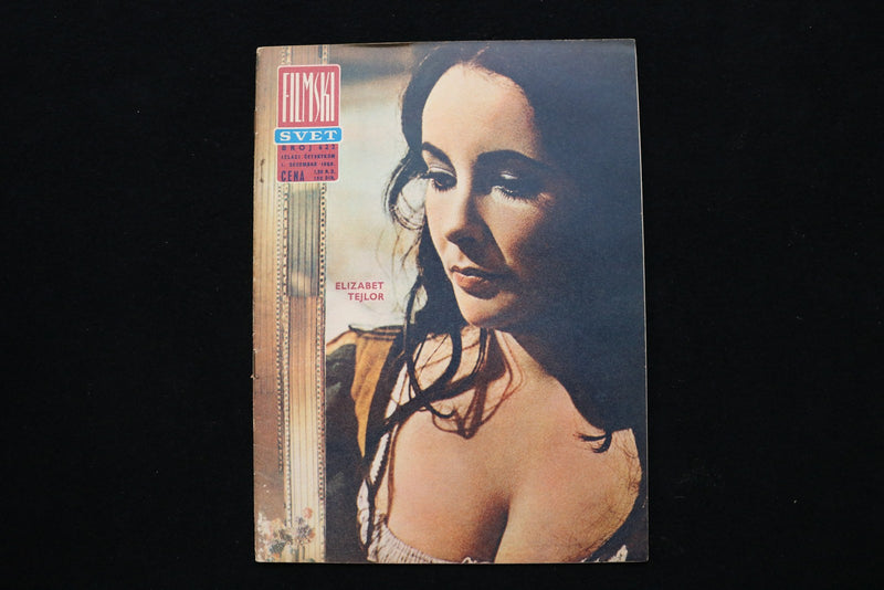1966 DECEMBER 1 FILMSKI SVET MAGAZINE - ELIZABETH TAYLOR COVER - E 26378